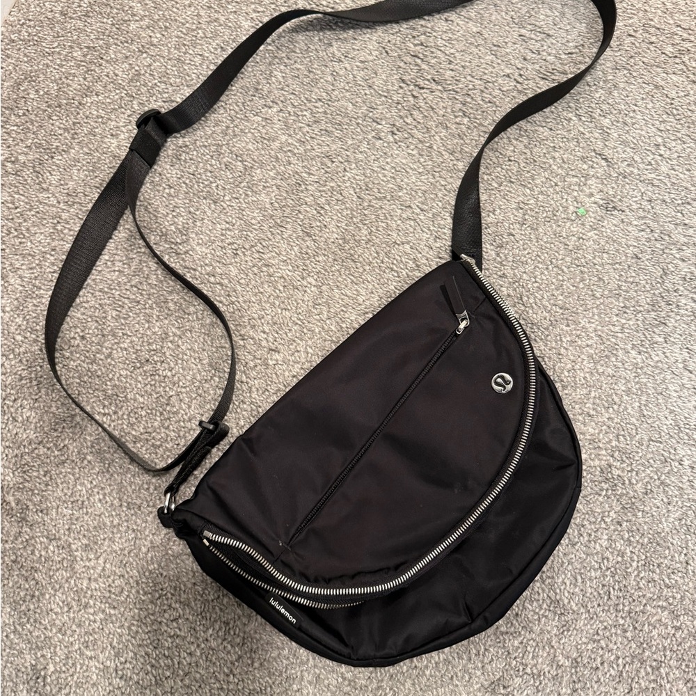 Lululemon Athletica Black Crossbody Bag